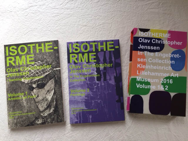 Olaf Christopher Jenssen - Isotherme Cover und Schuber