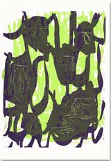 Per Kirkeby - Aquarell